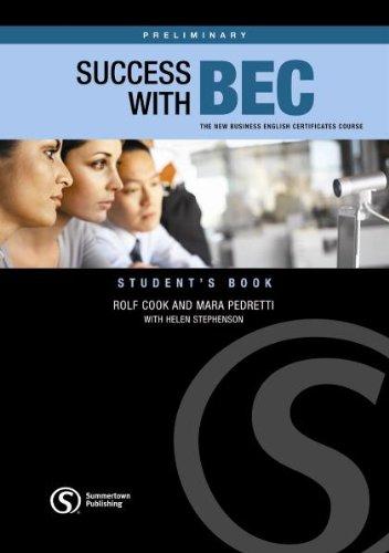 Success with BEC - Preliminary - Student's Book