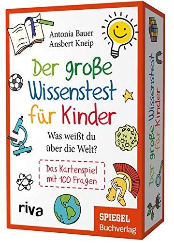 Der große Wissenstest für Kinder – Was weißt du über die Welt?: Das Kartenspiel mit 100 Fragen