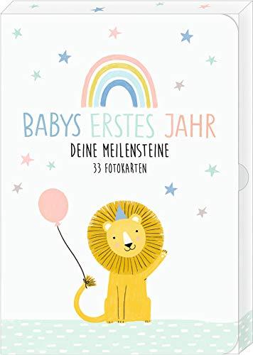 Fotokarten-Box - Meine kleine Welt - Babys erstes Jahr - Deine Meilensteine: 33 Fotokarten