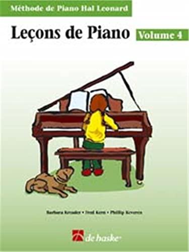 LecOns De Piano, Volume 4 (Avec CD): MeThode De Piano Hal Leonard