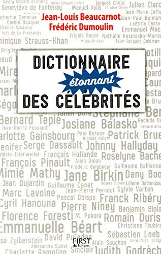 Dictionnaire étonnant des célébrités