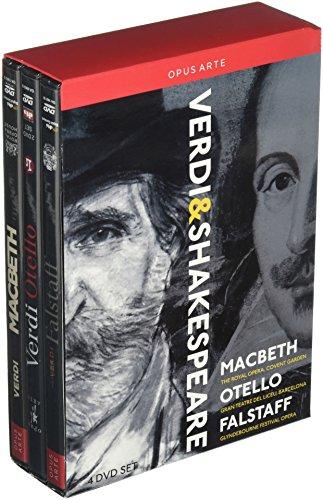 Verdi: Shakespeare-Opern (MacBeth, Otello, Falstaff) [4 DVDs]