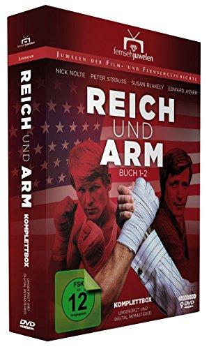 Reich und arm - Komplettbox (Staffeln 1+2 / Buch 1+2 ungekürzt) - Fernsehjuwelen [9 DVDs]