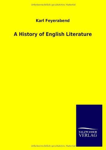 A History of English Literature