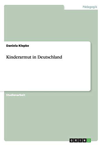 Kinderarmut in Deutschland