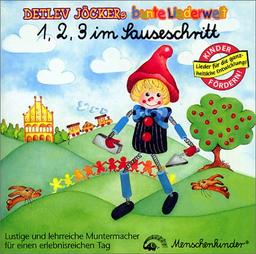 1, 2, 3, im Sauseschritt. Lern-, Spiel und Spasslieder: Eins, zwei, drei im Sauseschritt, 1 CD-Audio