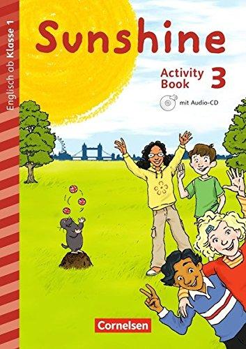 Sunshine - Early Start Edition - Neubearbeitung und Nordrhein-Westfalen / 3. Schuljahr - Activity Book mit Audio-CD, Minibildkarten und Faltbox