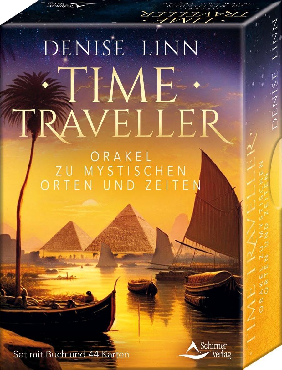 Time Traveller - Orakel zu mystischen Orten und Zeiten: - Set mit Buch und 44 Karten