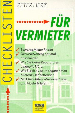 Checklisten für Vermieter