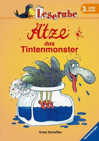 Leserabe. Ätze, das Tintenmonster. 3. Lesestufe, ab 3. Klasse