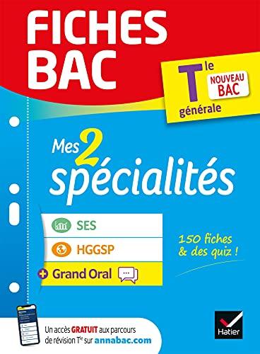 Mes 2 spécialités, terminale générale : SES, HGGSP + grand oral : nouveau bac