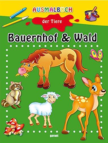 Malbuch - Bauernhof & Wald