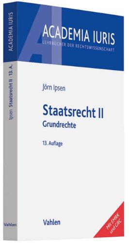 Staatsrecht II: Grundrechte