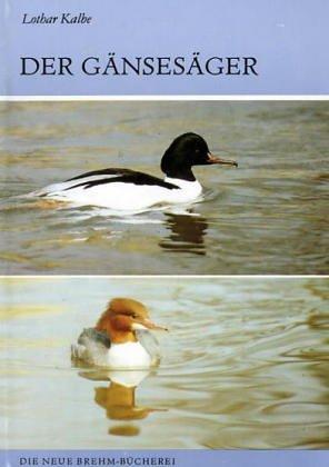 Der Gänsesäger. Mergus merganser