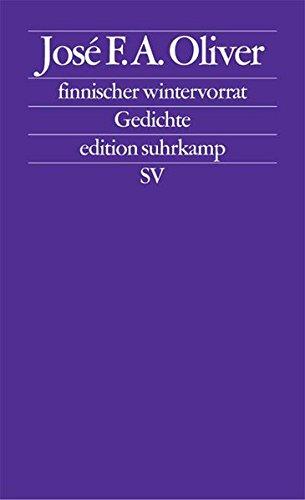 finnischer wintervorrat: Gedichte (edition suhrkamp)