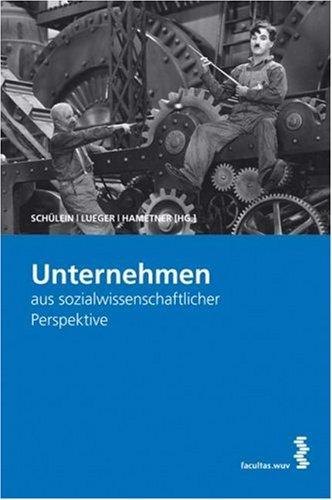 Unternehmen aus sozialwissenschaftlicher Perspektive