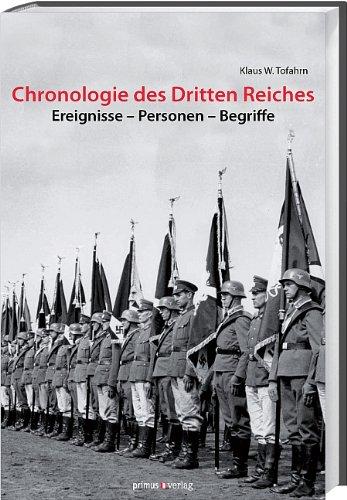 Chronologie des Dritten Reiches: Ereignisse, Personen, Begriffe