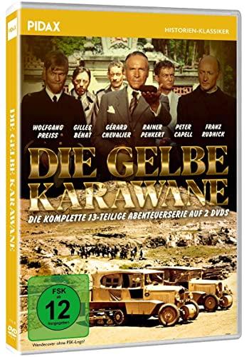 Die gelbe Karawane / Die komplette 13-teilige Abenteuerserie (Pidax Historien-Klassiker) [2 DVDs]