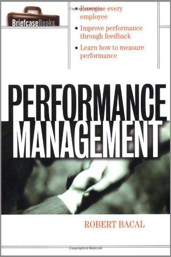 Performance Management (Briefcase Books)