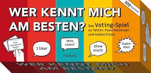 Wer kennt mich am besten?: Das Voting-Spiel zu Tatort, Pauschalreisen und kalter Pizza | Lustiges Partyspiel mit 500 Themen | Für 2-10 Personen | ab 16 Jahren