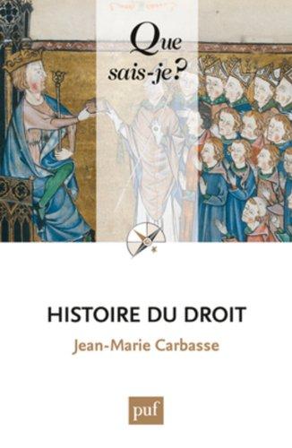 Histoire du droit