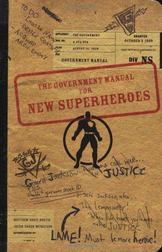 The Government Manual for New Superheroes