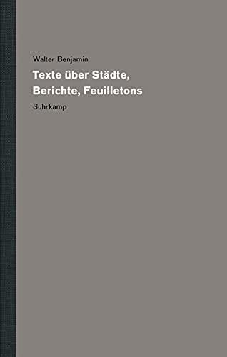 Werke und Nachlaß. Kritische Gesamtausgabe: Band 14: Texte über Städte, Berichte, Feuilletons