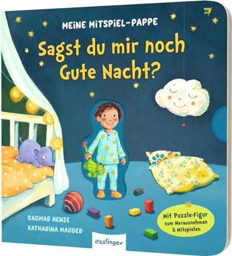 Meine Mitspiel-Pappe: Sagst du mir noch Gute Nacht?: Mitmachbuch mit Spielfigur