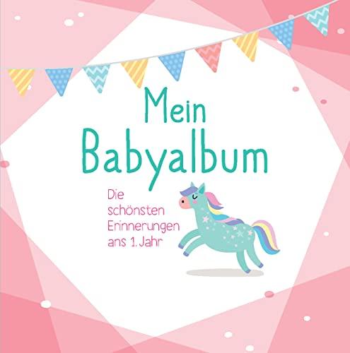 Mein Babyalbum - Die schönsten Erinnerungen ans 1. Jahr. (rosa): Ein einzigartiges Erinnerungsbuch für das erste Lebensjahr