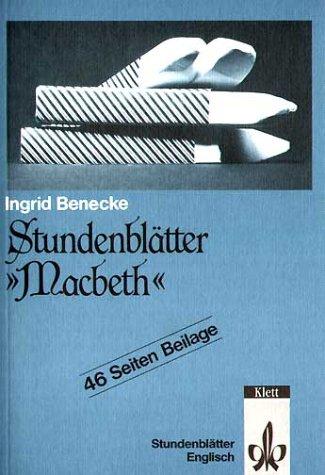 Stundenblätter: Macbeth