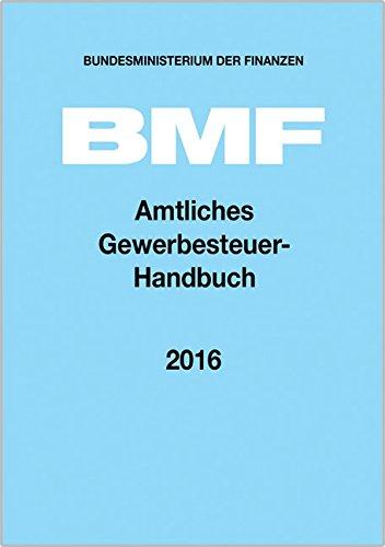 Amtliches Gewerbesteuer-Handbuch 2016