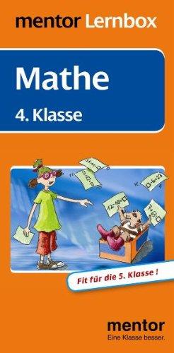 mentor Lernbox: Mathe 4. Klasse - Lernbox (mentor: Lernboxen)