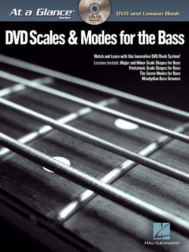 At A Glance - Scales & Modes For Bass (Buch & DVD)