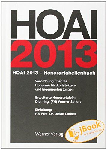 HOAI-Honorartabellenbuch 2013