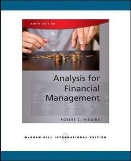 Analysis for Financial Management