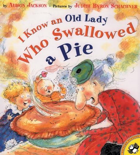 I Know an Old Lady Who Swallowed a Pie (Picture Puffins)