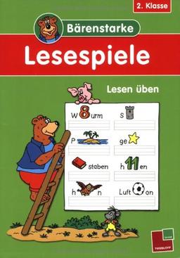 Bärenstarke Lesespiele 2. Klasse: Lesen üben