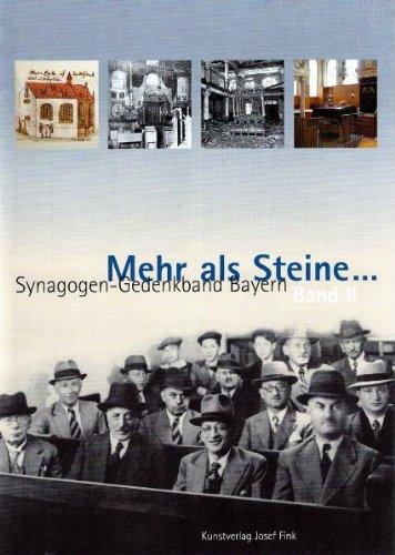 Mehr als Steine Synagogen-Gedenkband Bayern 02: Mittelfranken