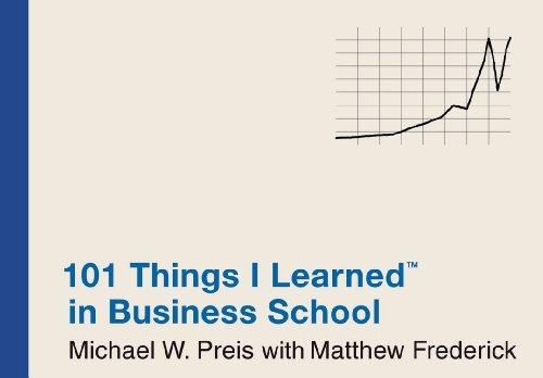 101 Things I Learned in Business School ®