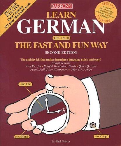 Learn German the Fast and Fun Way (Barron's Fast and Fun Way Language Series)