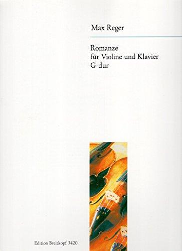 Romanze G-dur Original für Violine und Klavier (EB 3420)