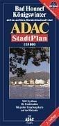 ADAC Stadtplan Bad Honnef, Königswinter: Mit Linz am Rhein, Rheinbreitbach und Unkel. Mit Cityplänen, Postleitzahlen u. großer Umgebungskarte