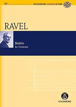 Boléro: Orchester. Studienpartitur + CD. (Eulenburg Audio+Score)