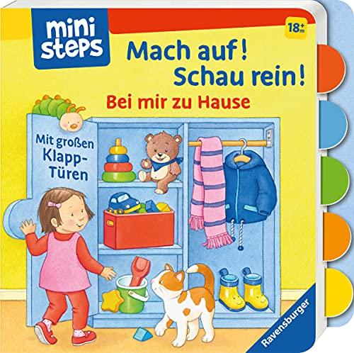 Mach auf! Schau rein! Bei mir zu Hause: Ab 18 Monaten (ministeps Bücher)