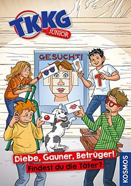 TKKG Junior, Diebe, Gauner, Betrüger!: Findest du die Täter?