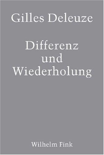 Differenz und Wiederholung: Aus dem Französischen von Vogl, Joseph