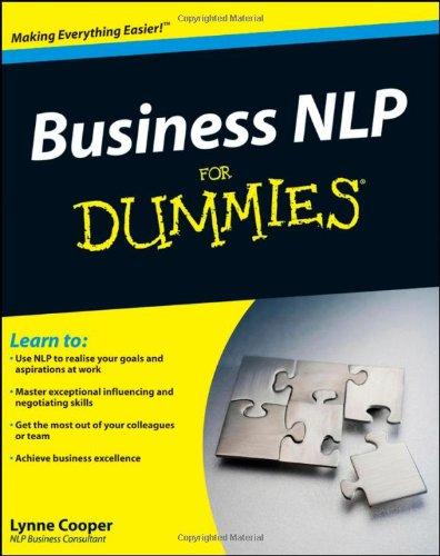 Business NLP For Dummies (For Dummies (Lifestyles Paperback))