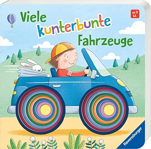 Viele kunterbunte Fahrzeuge