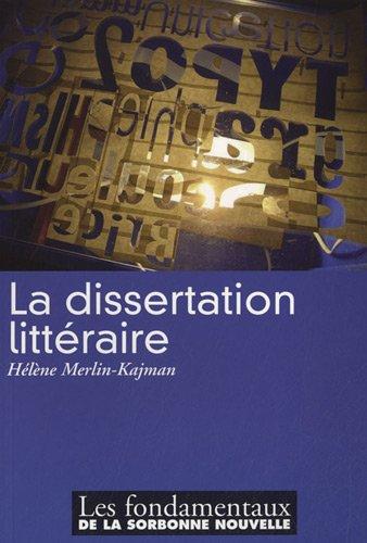 La dissertation littéraire