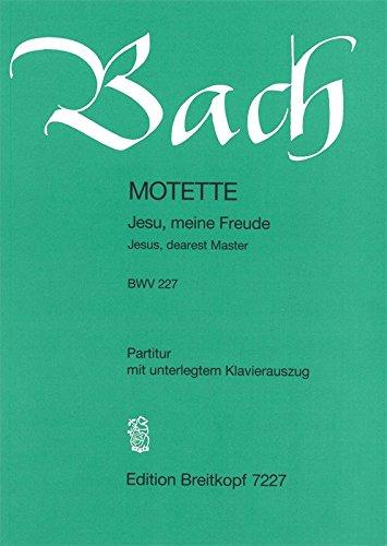 Jesu, meine Freude BWV 227 für gemichten Chor - Motette (EB 7227)